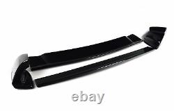 Painted FOR Honda Civic 8th Mugen JDM 4D Sedan RR Trunk Spoiler ABS 06-11