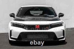 Pair Mirror Covers For 22-Up Honda Civic JDM Mugen DRY CARBON FIBER Replacement