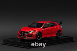 Pop 1/18 HONDA CIVIC Type R Mugen FK8 Resin Model Car BLACK