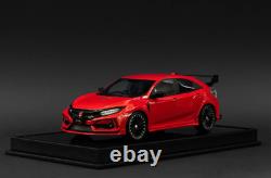 Pop 1/18 HONDA CIVIC Type R Mugen FK8 Resin Model Car RED