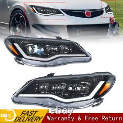Projector LED Headlights for Honda Civic 8th Gen FD/FD2/Mugen RR/RC 2006-2011