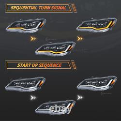 Projector LED Headlights for Honda Civic 8th Gen FD/FD2/Mugen RR/RC 2006-2011