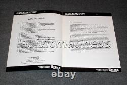 RARE 1991 King Motor Sports Mugen Catalog Vol3 Honda Civic EF CR-X Acura Integra
