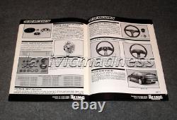 RARE 1991 King Motor Sports Mugen Catalog Vol3 Honda Civic EF CR-X Acura Integra