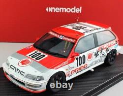 RARE Onemodel 1/18 Honda Civic EF9 Mugen Gr. A JTC 1990 #100 Idemitsu JDM