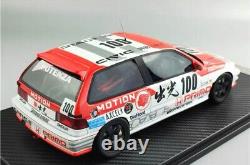 RARE Onemodel 1/18 Honda Civic EF9 Mugen Gr. A JTC 1990 #100 Idemitsu JDM