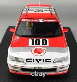 RARE Onemodel 1/18 Honda Civic EF9 Mugen Gr. A JTC 1990 #100 Idemitsu JDM