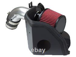 RED Cold Air Intake Kit +Heat Shield For 2006-2011 Honda Civic 1.8L