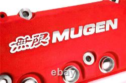 RED MUGEN Racing Rocker Engine Valve Cover For 1996-2000 HONDA CIVIC SOHC VTEC