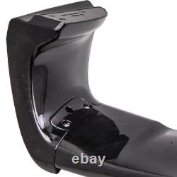 RR Style Black ABS Plastic Rear Trunk Spoiler Wing For Honda Civic Sedan 06-11
