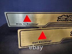 Rare! Authentic MUGEN AIRWAVE Stainless Steel Door Sills JDM Honda USDM Acura