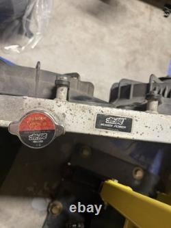 Rare Genuine Mugen Aluminum RACING radiator Honda civic Type R EP3 2001 2006 Si