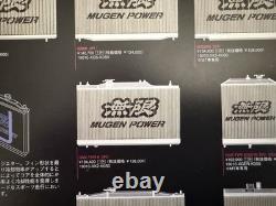 Rare Genuine Mugen Aluminum RACING radiator Honda civic Type R EP3 2001 2006 Si
