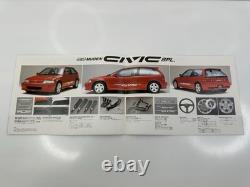 Rare Vintage 1987-88 Mugen Honda Civic SPL Catalog Brochure Japan