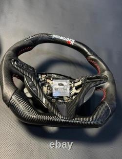 Real Carbon Fiber Mugen Style Steering Wheel For Honda Civic FD2 FN2 2006-2012
