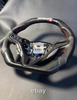 Real Carbon Fiber Mugen Style Steering Wheel For Honda Civic FD2 FN2 2006-2012