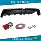 Rear Bumper Diffuser Withled Fit 06-11 Honda Civic 4dr Mugen Rr Carbon Fiber Style