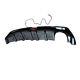 Rear Diffuser Withled Carbon Fiber Style Mugen Rr For 06-11 Honda Civic 4dr