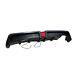 Rear Diffuser Withled Carbon Fiber Style Mugen Rr For 06-11 Honda Civic 4dr Usa