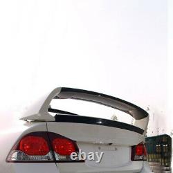 Rear Spoiler Wing For 06-11 Honda Civic Sedan 4Dr Mugen RR Style Trunk Unpainted
