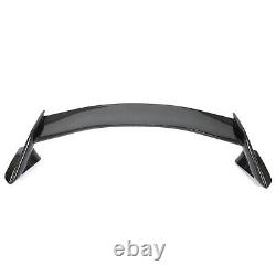 Rear Trunk Lip Spoiler Carbon Fiber Color For 2016-2021 Honda Civic Hatchback