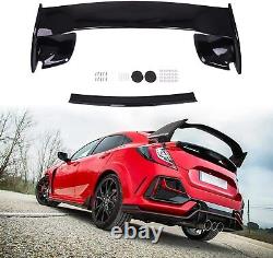 Rear Trunk Spoiler Wing JDM MUGEN Style FOR 2006-2011 Honda Civic Sedan Black