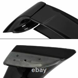 Rear Trunk Spoiler Wing JDM MUGEN Style For 06-11 Honda Civic Gloss Black