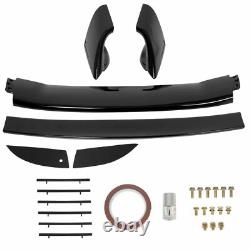 Rear Trunk Spoiler Wing JDM MUGEN Style For 06-11 Honda Civic Gloss Black