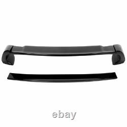 Rear Trunk Spoiler Wing JDM MUGEN Style For 06-11 Honda Civic Gloss Black