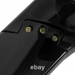 Rear Trunk Spoiler Wing JDM MUGEN Style For 06-11 Honda Civic Gloss Black