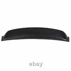 Rear Trunk Spoiler Wing MUGEN Style+Roof Vent Visor For 06-11 Honda Civic Sedan