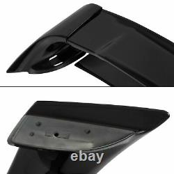 Rear Trunk Spoiler Wing MUGEN Style+Roof Vent Visor For 06-11 Honda Civic Sedan