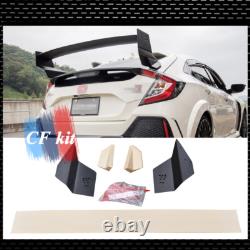 Rear Trunk Spoiler Wings Hatchback For 2016-2020 Honda Civic Mugen FK8 FK7