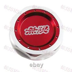 Red MUGEN Engine Valve Cover with Oil Cap For 1999 2000 Honda CIVIC SI Dohc VTEC