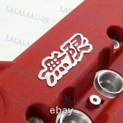 Red MUGEN Engine Valve Cover with Oil Cap For 1999 2000 Honda CIVIC SI Dohc VTEC