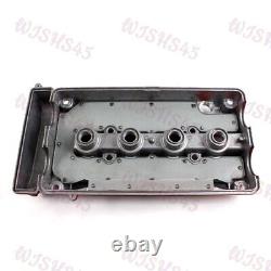 Red MUGEN Engine Valve Cover with Oil Cap For 1999 2000 Honda CIVIC SI Dohc VTEC