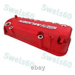 Red MUGEN Racing Rocker Engine Valve Cover For Honda Civic D16Y8 D16Y7 VTEC SOHC