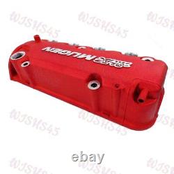 Red MUGEN Racing Rocker Engine Valve Cover For Honda Civic D16Y8 D16Y7 VTEC SOHC