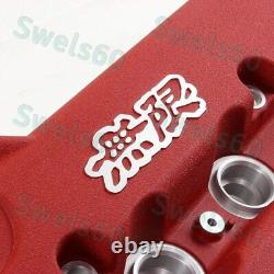 Red MUGEN Style Engine Valve Cover For Honda Civic B16 B17 B18 VTEC B18C DOHC