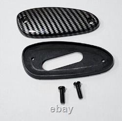 Red Oil Cap & Carbon Fiber Look Antenna Cover For 96-00 Honda CIVIC Mugen Jdm