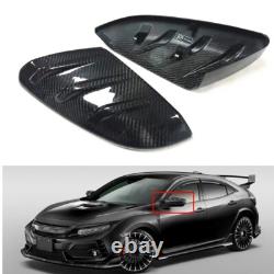Replace Carbon Door Mirror Cover For Mugen Honda Civic Type-R FK8 2016-2021 2019
