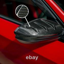 Replace Carbon Door Mirror Cover For Mugen Honda Civic Type-R FK8 2016-2021 2019