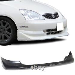 SASA 2x Combo for 02-05 Honda Civic Si EP3 3dr PU AW Front +TR Rear Bumper Lip