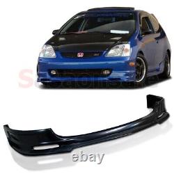 SASA Fit for 02-05 Honda Civic Si EP3 3dr Hatch MU PU Front Bumper Lip Spoiler