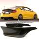 Sasa Fit For 12-13 Honda Civic Si 2dr Coupe Pu Rear Bumper Lip Spoiler Aprons