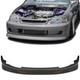 Sasa Fit For 1999-2000 Honda Civic 2dr 3dr 4dr Cs Pu Front Bumper Lip Spoiler