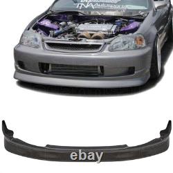SASA Fit for 1999-2000 Honda Civic 2dr 3dr 4dr CS PU Front Bumper Lip Spoiler