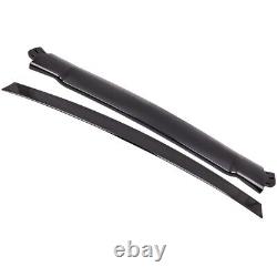 Sedan MU RR Rear Trunk Spoiler Wing For Honda Civic 4Door Matte Black 06-11