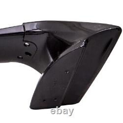 Sedan MU RR Rear Trunk Spoiler Wing For Honda Civic 4Door Matte Black 06-11