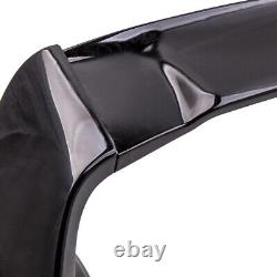 Sedan MU RR Rear Trunk Spoiler Wing For Honda Civic 4Door Matte Black 06-11